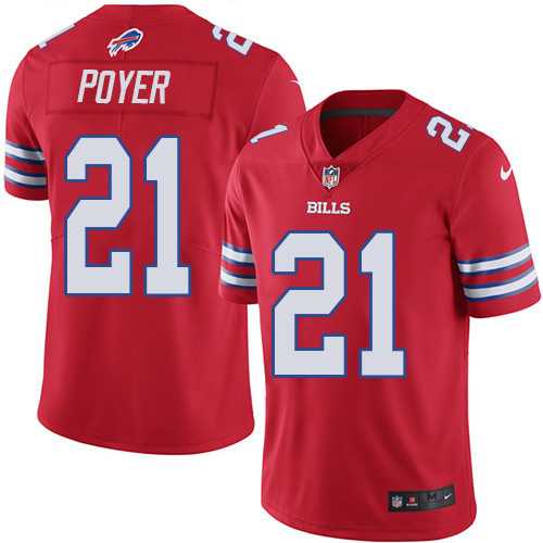 Men & Women & Youth Buffalo Bills #21 Jordan Poyer Red Vapor Untouchable Limited Stitched NFL Jersey